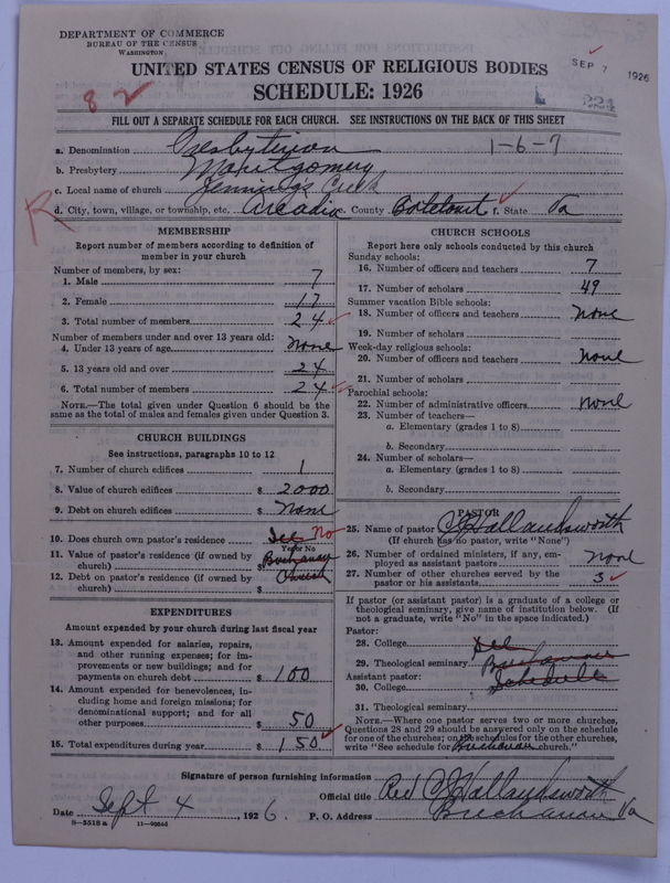 Scan of Presbyterian Church in the United States: 224