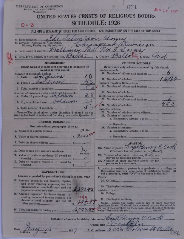 Scan of Salvation Army: 671