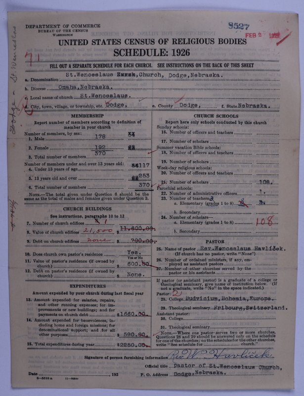 Scan of Roman Catholic Church: 8527