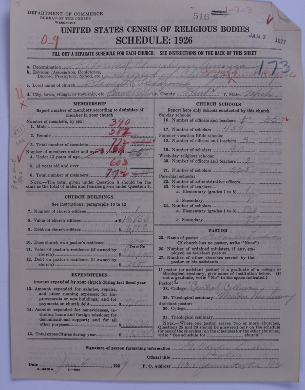 Scan of Reformed Church in America: 516