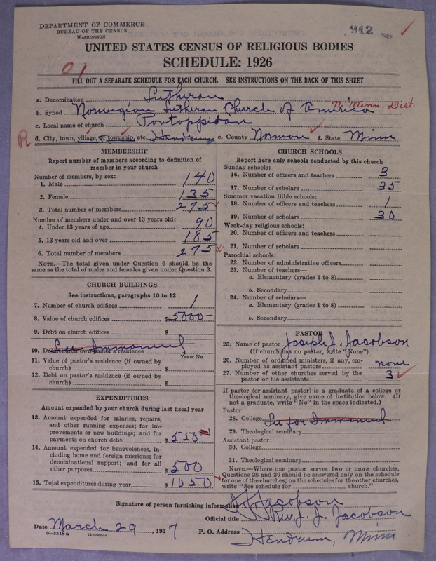Scan of Norwegian Lutheran Church of America: 912