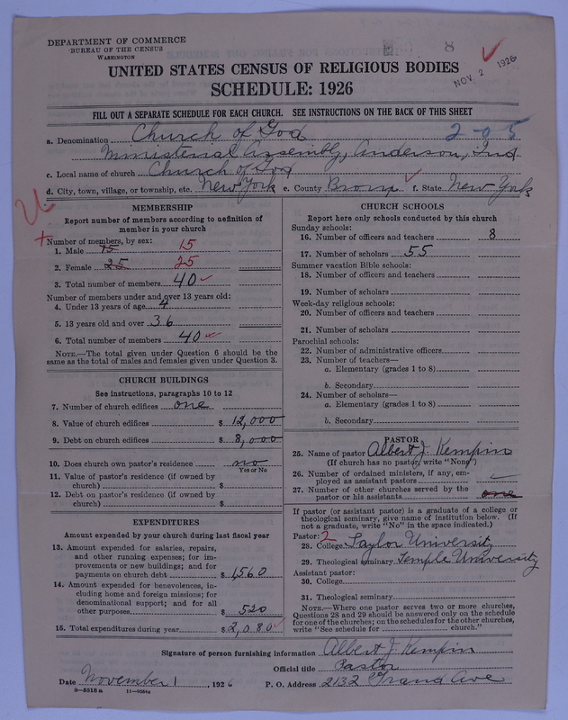 Scan of Church of God (Headquarters, Anderson, Ind.): 8