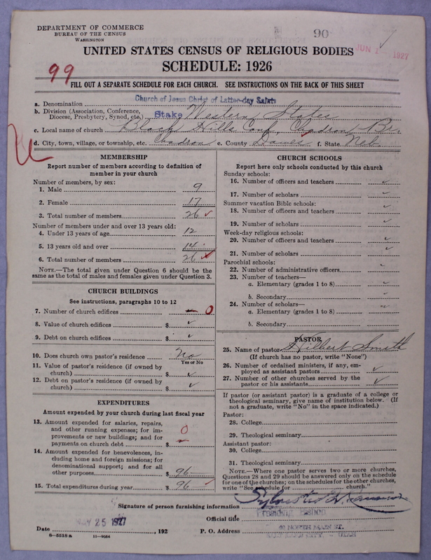 Scan of Church of Jesus Christ of Latter-day Saints: 90