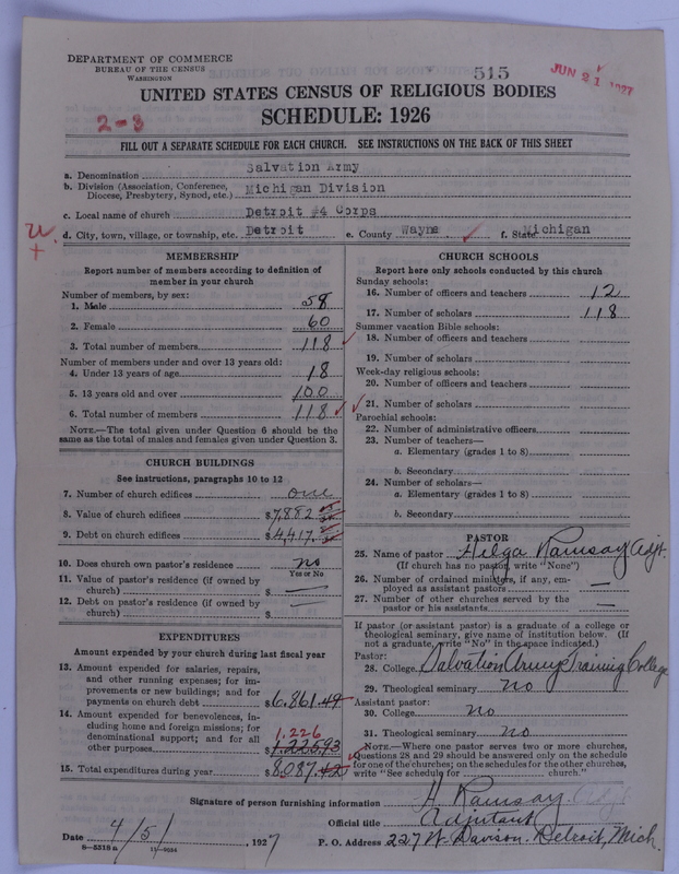 Scan of Salvation Army: 515