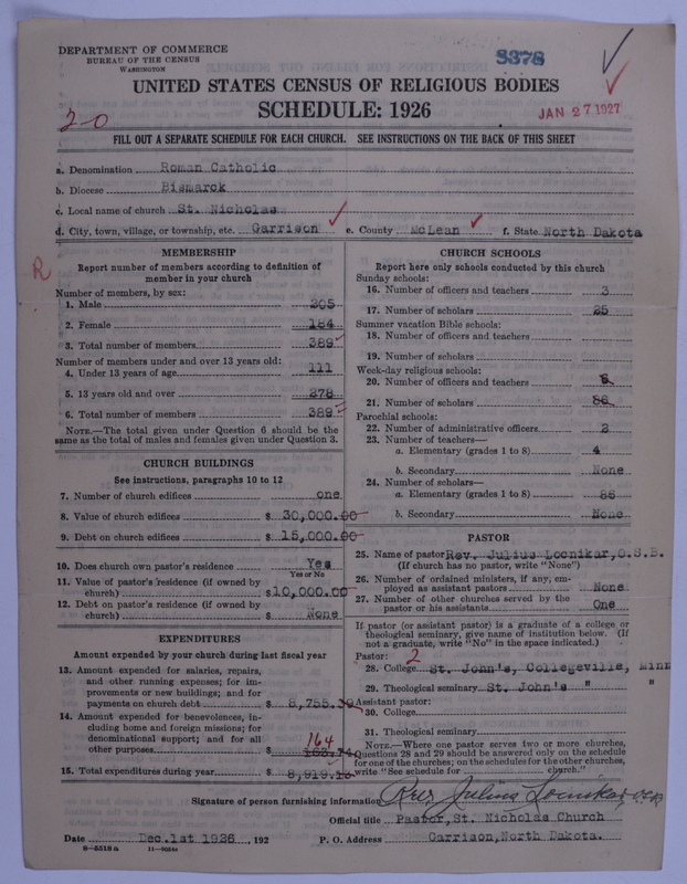Scan of Roman Catholic Church: 8378