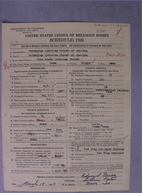 Scan of Norwegian Lutheran Church of America: 1380
