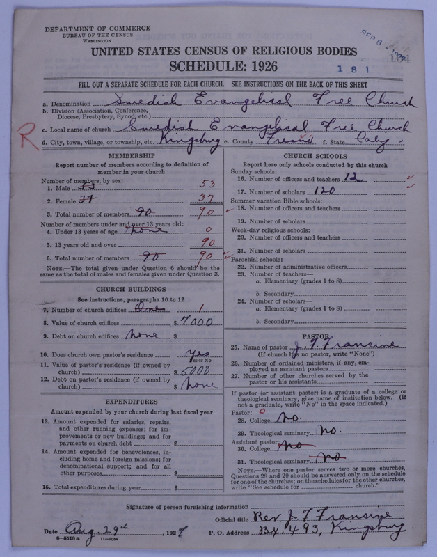 Scan of Swedish Evangelical Free Church of the United States of America: 104