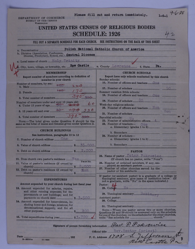 Scan of Polish National Catholic Church of America: 42
