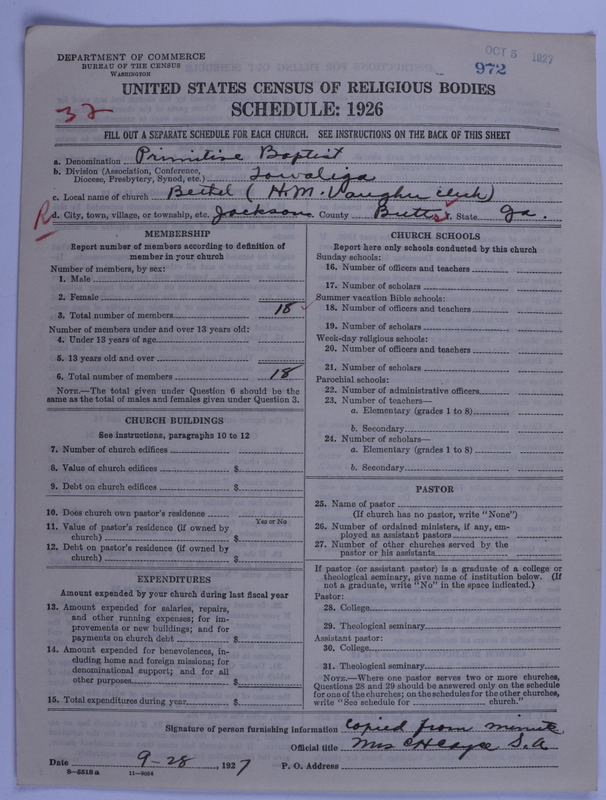 Scan of Primitive Baptists: 972