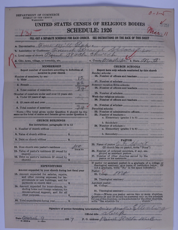 Scan of Free Will Baptists: 329