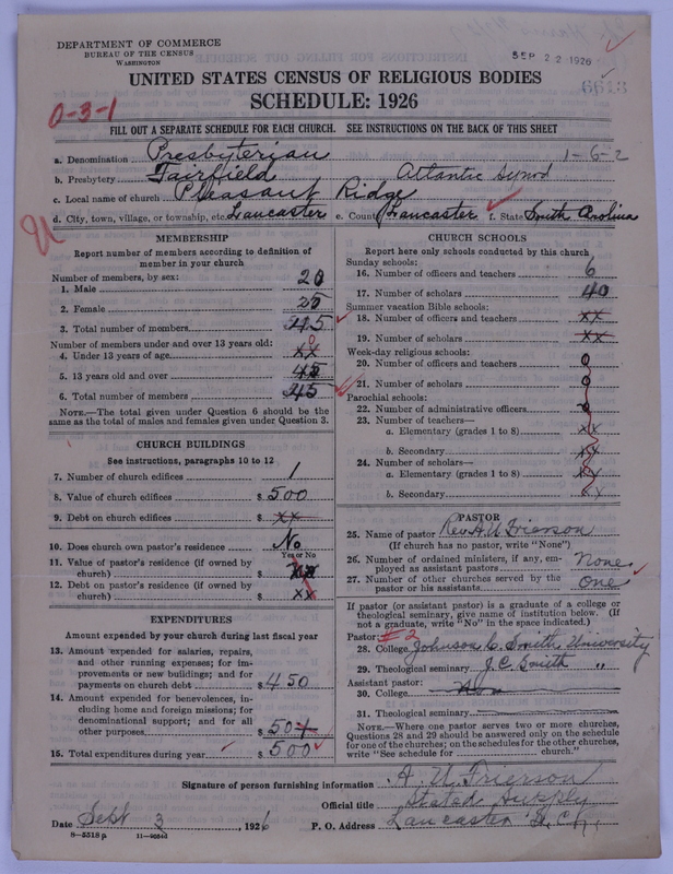 Scan of Presbyterian Church in the United States of America: 6613