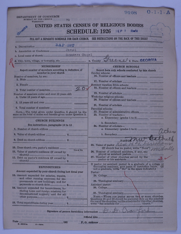 Scan of Negro Baptists: 9108