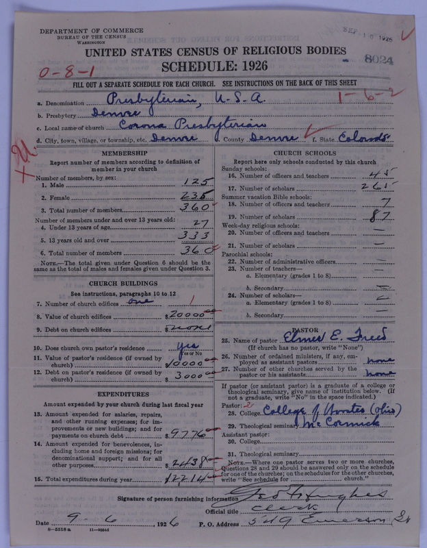 Scan of Presbyterian Church in the United States of America: 8024