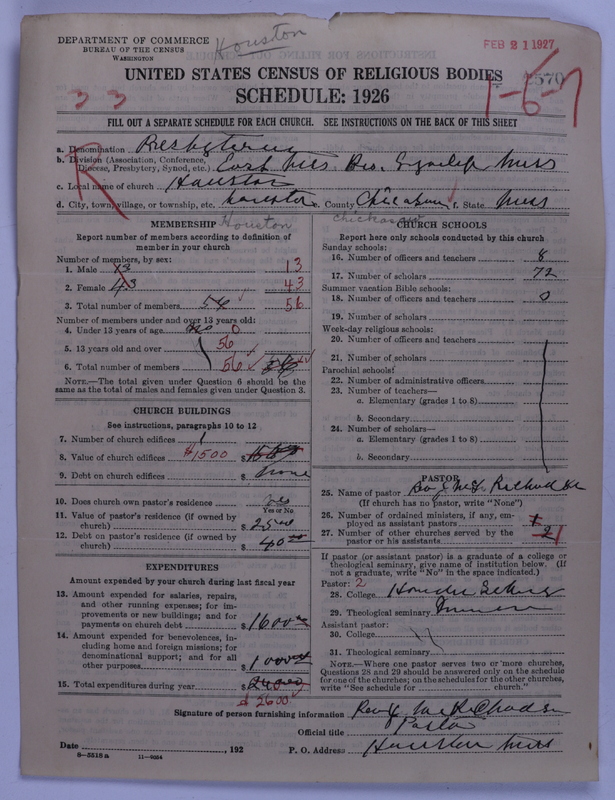 Scan of Presbyterian Church in the United States: 2570