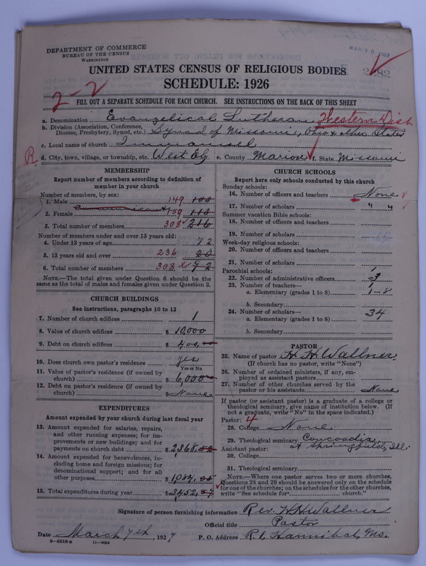 Scan of Evangelical Lutheran Synodical Conference of America: Evangelical Lutheran Synod of Missouri, Ohio, and Other States: 2282