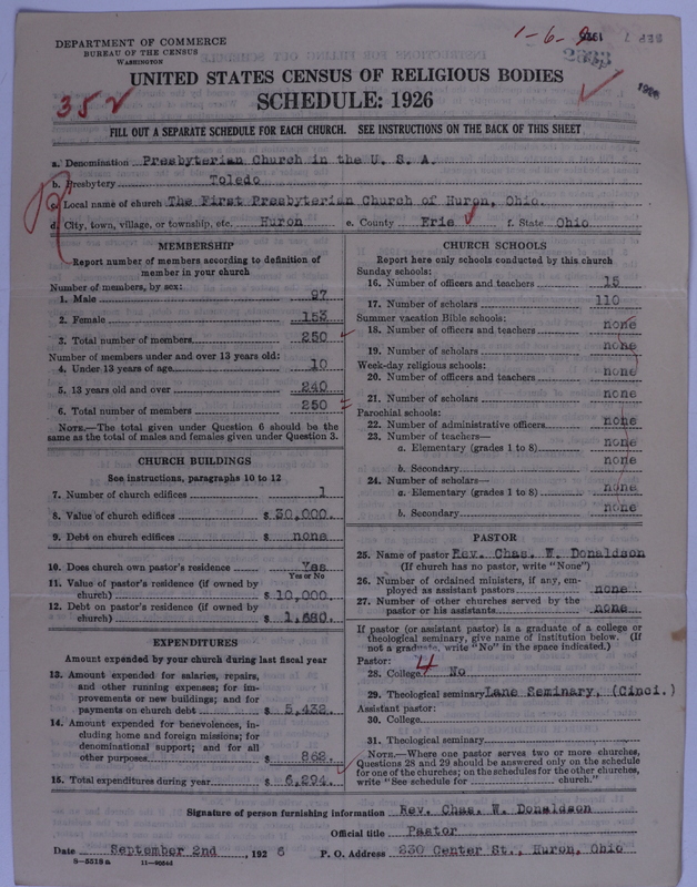 Scan of Presbyterian Church in the United States of America: 2633