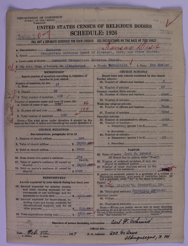Scan of Evangelical Lutheran Synodical Conference of America: Evangelical Lutheran Synod of Missouri, Ohio, and Other States: 3640