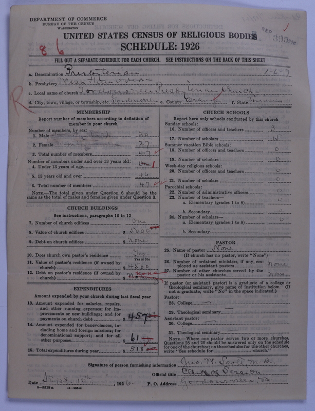 Scan of Presbyterian Church in the United States: 395