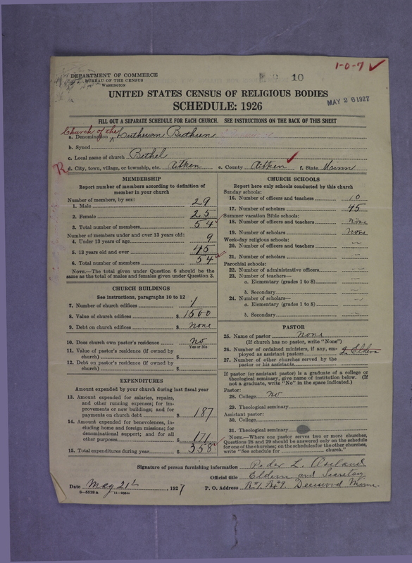 Scan of Church of the Lutheran Brethren of America: 10
