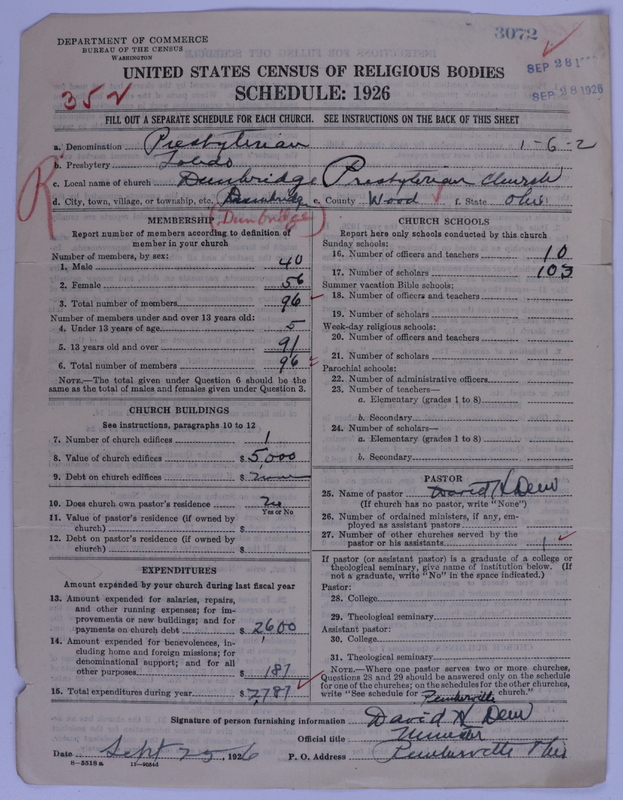 Scan of Presbyterian Church in the United States of America: 3072