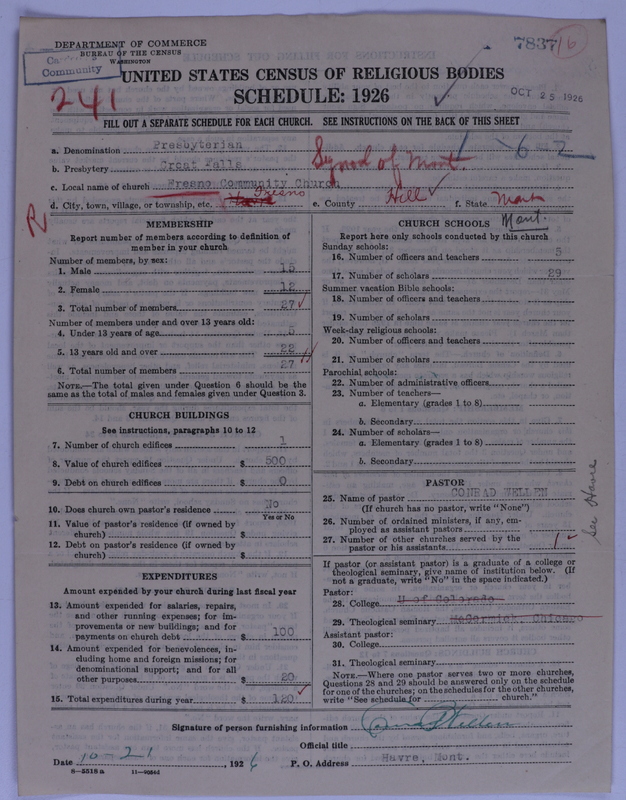 Scan of Presbyterian Church in the United States of America: 7837