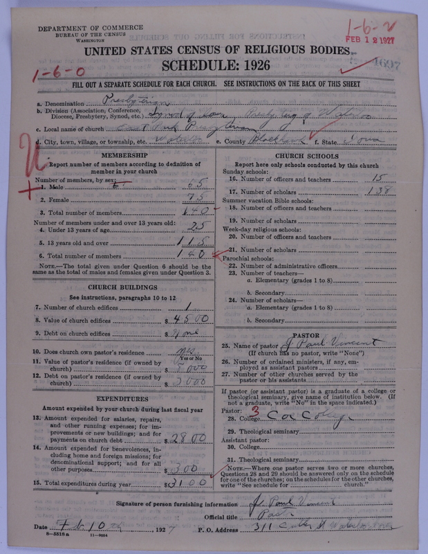 Scan of Presbyterian Church in the United States of America: 4697