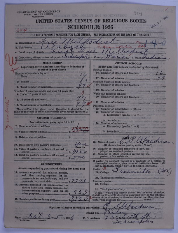 Scan of Free Methodist Church of North America: 391
