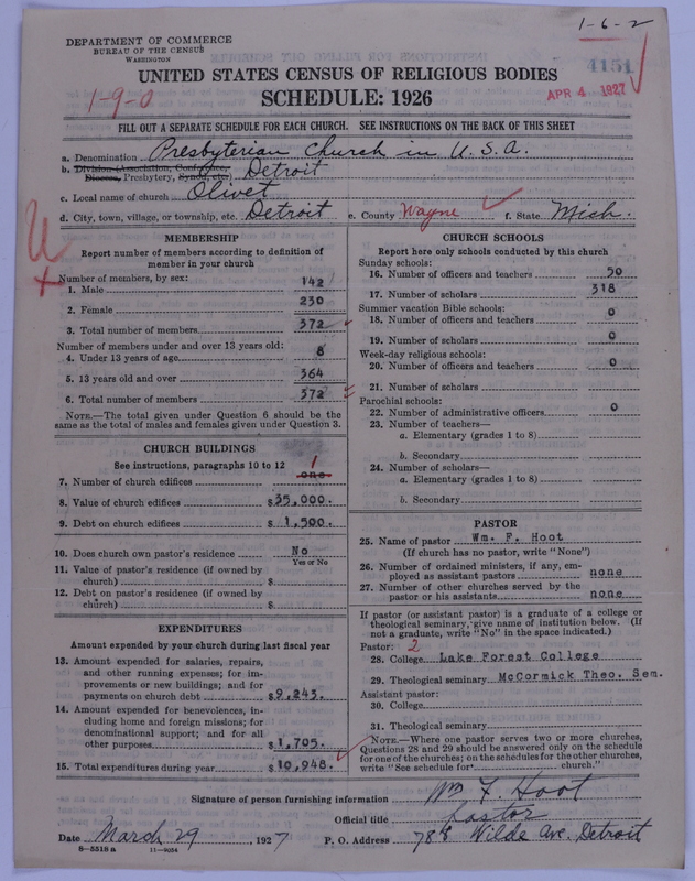 Scan of Presbyterian Church in the United States of America: 4151