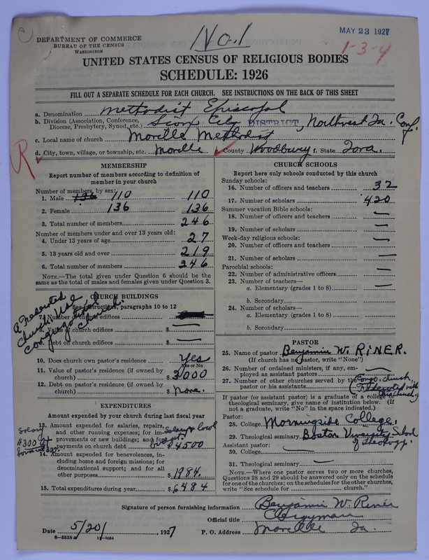 Scan of Federated Churches: 64