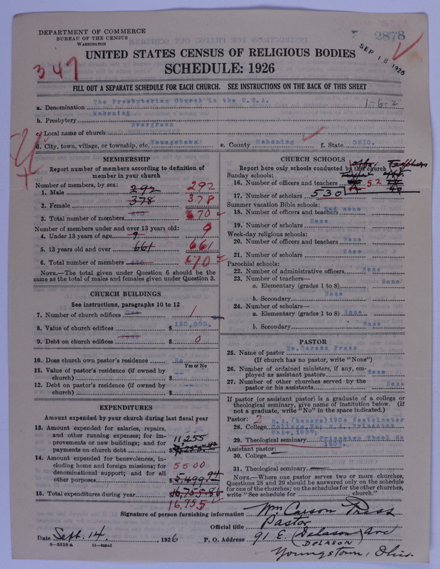 Scan of Presbyterian Church in the United States of America: 2878