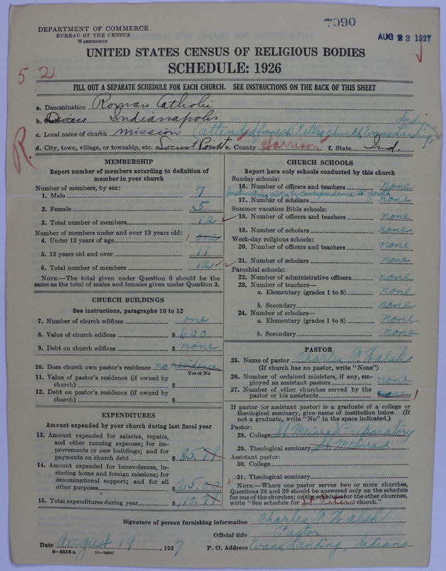 Scan of Roman Catholic Church: 7090