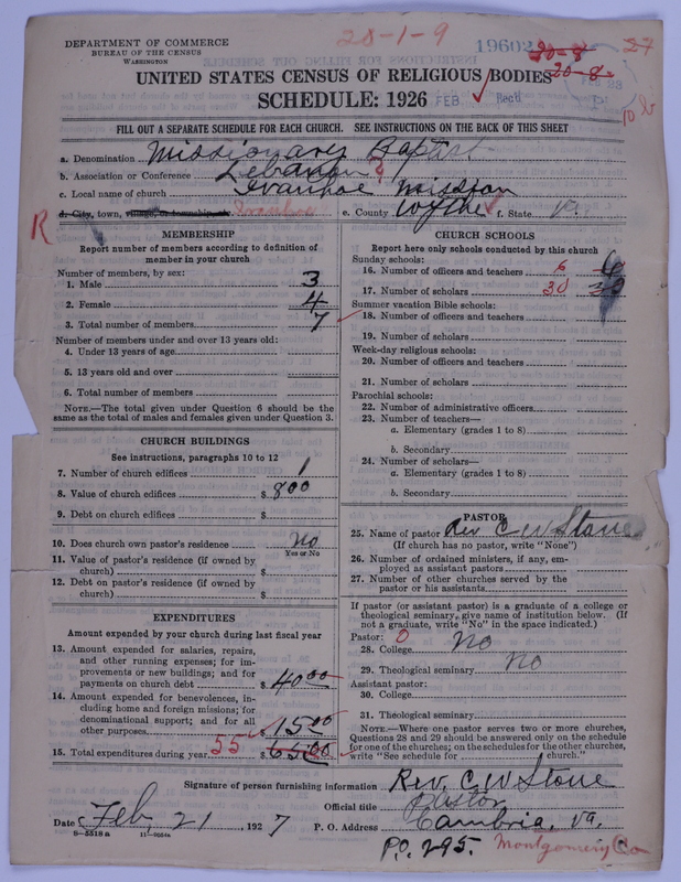 Scan of Negro Baptists: 19602