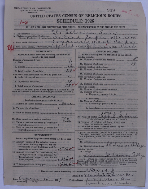 Scan of Salvation Army: 949