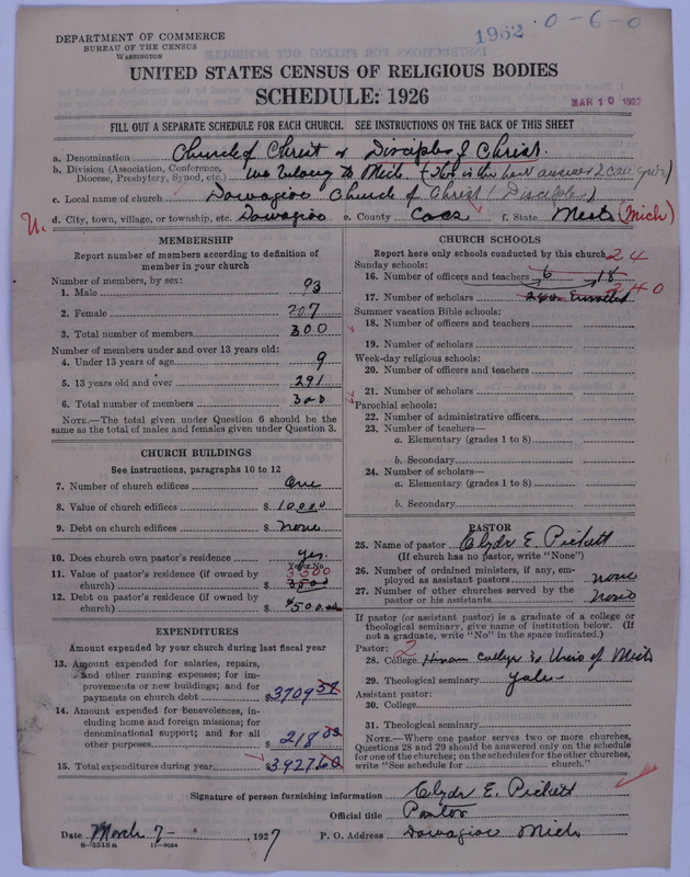 Scan of Disciples of Christ: 1962