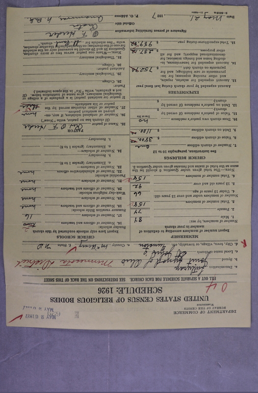 Scan of Synod of the Reformed Presbyterian Church of North America: 629