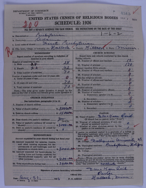 Scan of Presbyterian Church in the United States of America: 4515