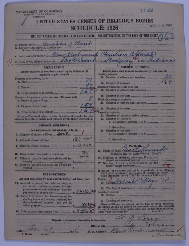 Scan of Disciples of Christ: 1122