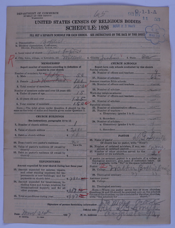 Scan of Negro Baptists: 9346