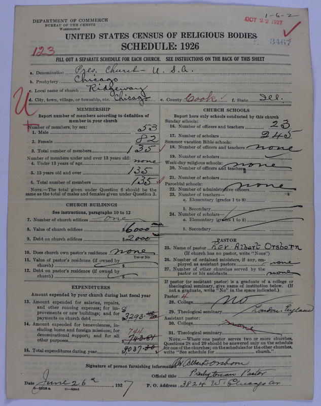 Scan of Presbyterian Church in the United States of America: 3467