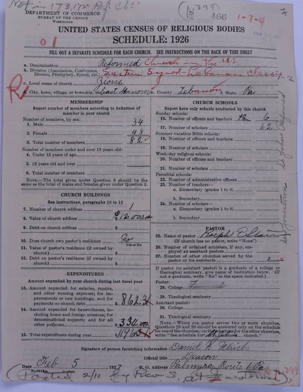 Scan of Reformed Church in the United States: 466