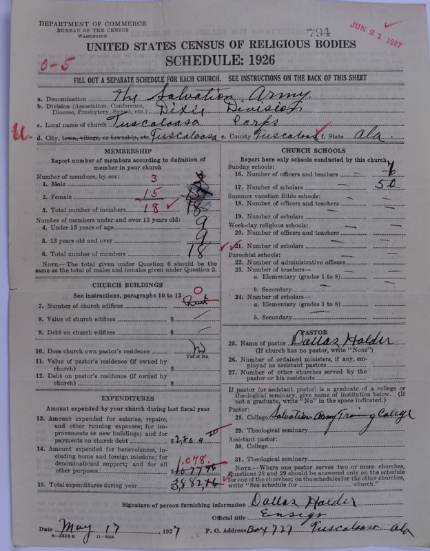 Scan of Salvation Army: 794