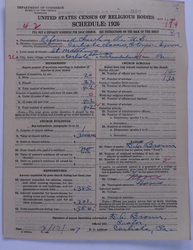 Scan of Reformed Church in the United States: 342