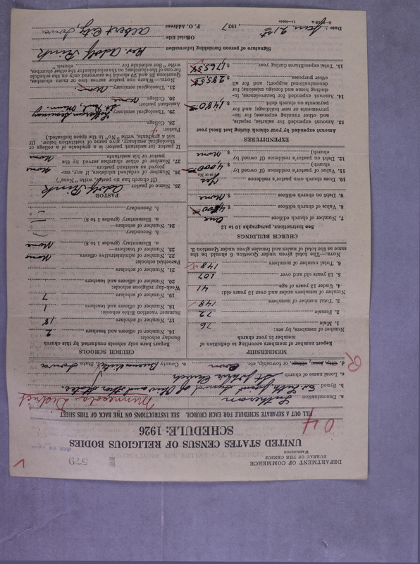 Scan of Synod of the Reformed Presbyterian Church of North America: 579