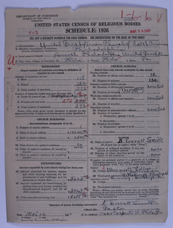 Scan of United Presbyterian Church of North America: 352