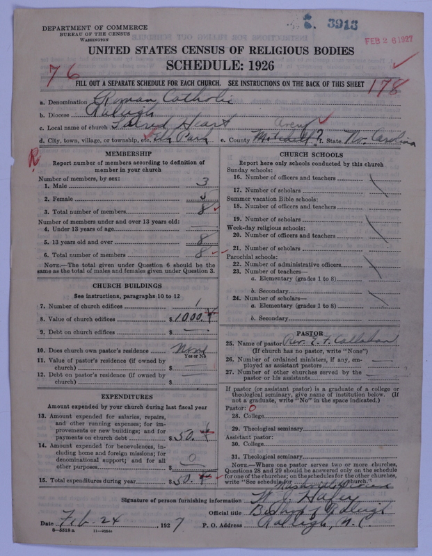 Scan of Roman Catholic Church: 3913