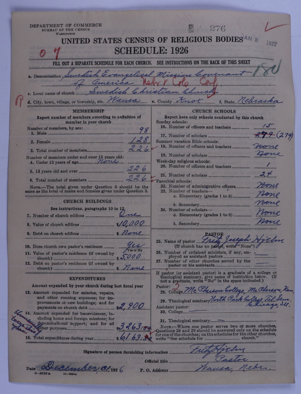 Scan of Swedish Evangelical Mission Covenant of America: 276