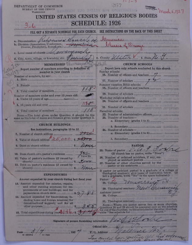 Scan of Reformed Church in America: 267