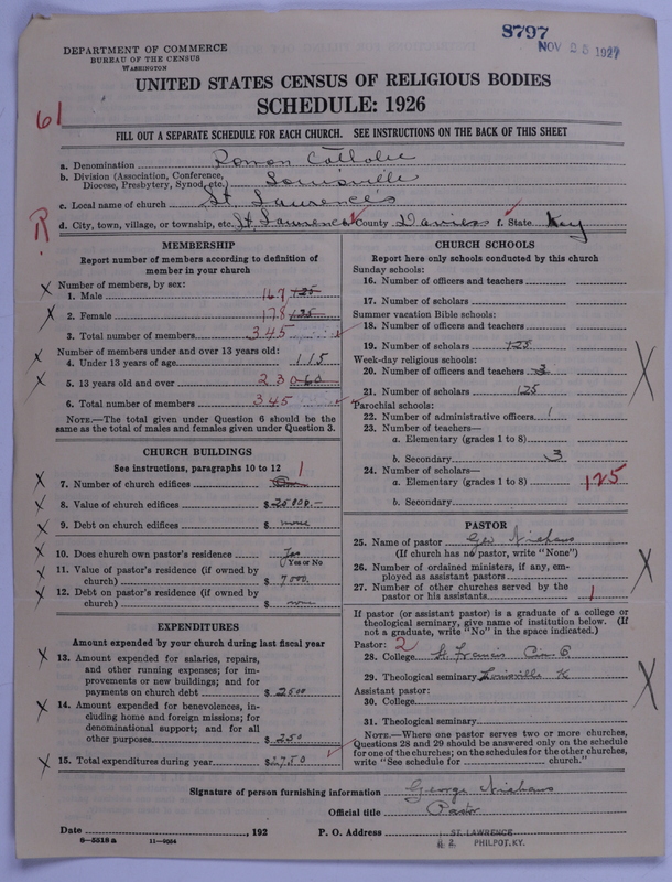 Scan of Roman Catholic Church: 8797