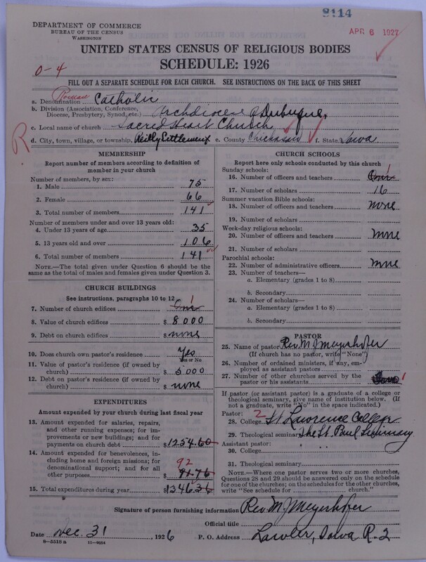 Scan of Roman Catholic Church: 8114