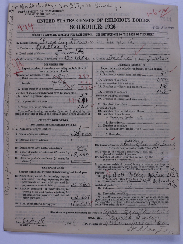 Scan of Presbyterian Church in the United States: 7541
